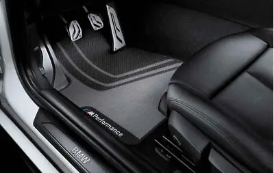 $347.23 • Buy BMW M Performance Genuine Front Floor Mats Set F20/F21 1 Series 51472407300