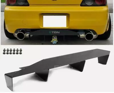 Rear Bumper Wind Blades Spoiler Diffuser W/ 4 Fins Fit 99-03 Honda S2000 AP1 • $54.99