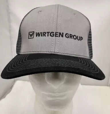 Wirtgen Group Construction Mining Mesh Adjustable Snapback Trucker Hat Cap • $12.95