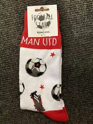 Man Utd Football Socks Gift - Sizes UK 2-7 & UK 8-12 • £7.50