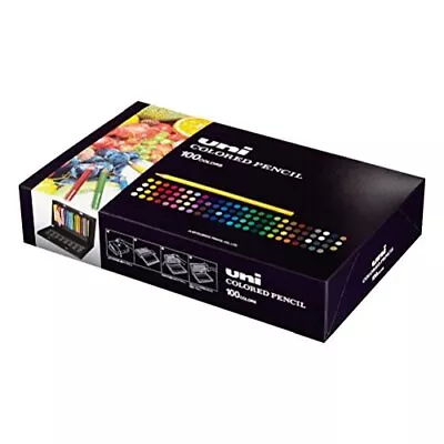 MITSUBISHI PENCIL Uni Colored Pencil 100 Colors UC100C NEW Japan F/S • $165.89