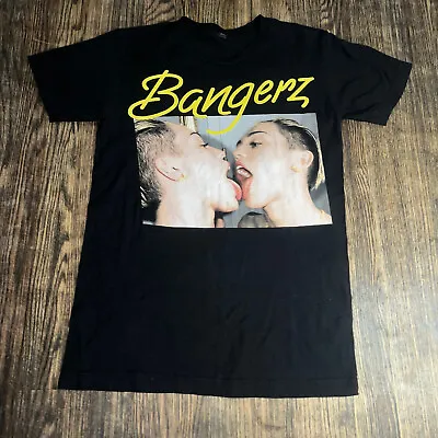 Miley Cyrus Bangerz Tour 2014 Black Small Tultex Shirt Small S • $19.99