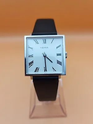 Yema Square Watch Tank Ref. 69 215 1 France 1960s .Probably NOS NEW • £179