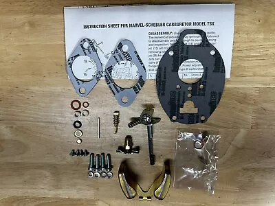 Massey Harris 33 & 333 Marvel Schebler Basic Carburetor Repair Kit With Float • $59.95