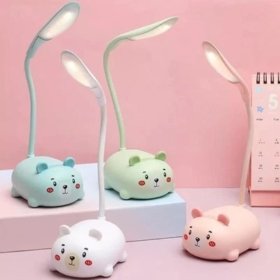 $5.43 • Buy Mini LED Night Light Cute Cat Animal Pet Light Cartoon Table Lamp Room Decor-