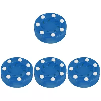  4 Pcs Roller Hockey Puck Practice Dry Land Man Child Air Major • £22.88