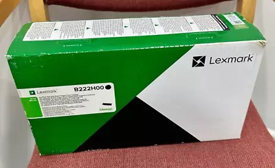 Lexmark Black High Yield Return Programme Toner Cartridge B222H00 • £55