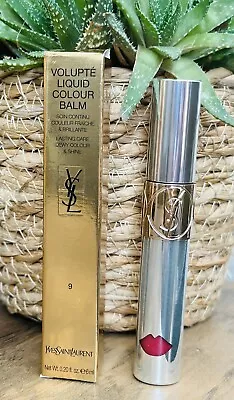 YSL VOLUPTÉ LIQUID COLOUR BALM Yves Saint Laurent LIP GLOSS - Strip Me Fuchsia • £10.99