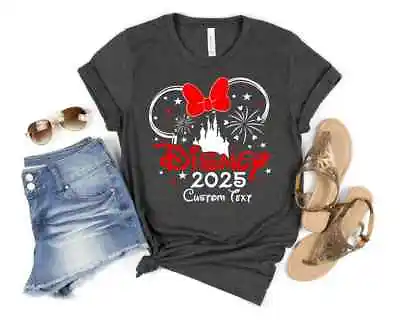 2025 Disney Family Vacation Shirts Disney Castle 2025 Shirts Custom Disney • $21.99