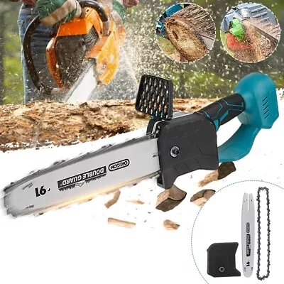  6/8/10'' Cordless Electric Chainsaw Battery Rechargeable Wood Cutter For Makìta • $59.99