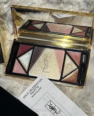 100% Authentic YSL Gold Celebration Make-up Palette Star Glow In Gold Casing • £47.99