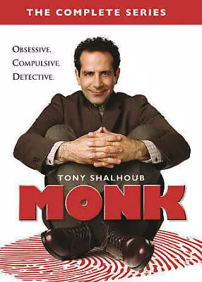 Monk Complete Tony Shalhoub TV Series Season 1-8 NEW US 32-DISC DVD SET + BONUS • $29.99