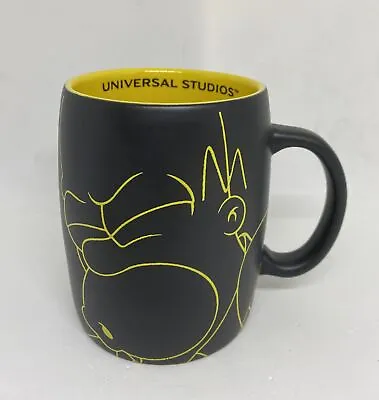 Universal Studios The Simpson Homer Matted Black Coffee Mug New • £25.90