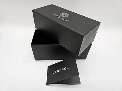 VERSACE Empty Black Sunglasses Eyeglasses Gift Box (Box Only) • $8.99