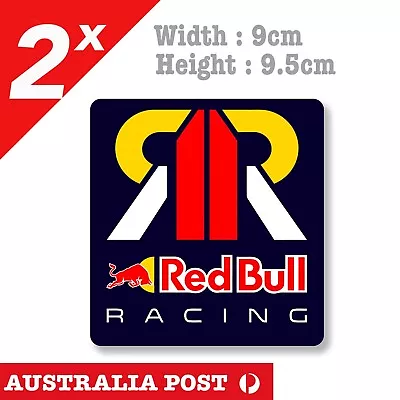 Red Bull Racing Logo Fridge Bar  Decal Sticker • $7.20