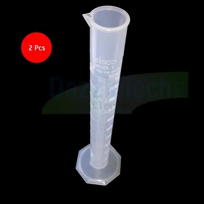 100ml Graduated Measuring Cylinder Eisco Kitchen Science Experiment PK 2 • £9.99