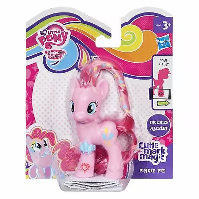 My Little Pony Cutie Mark Magic 3 -inch PINKIE PIE Figure With Ribbon & Bracelet • £12.99