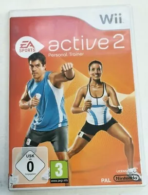EA Sports Active 2 Personal Trainer Nintendo Wii Game FREE P&P • £4.99