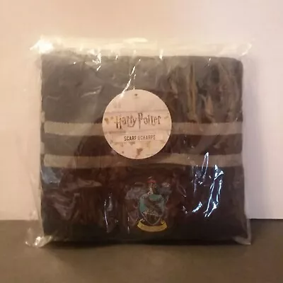 $10 • Buy HARRY POTTER RAVENCLAW SCARF- Blue And Grey/Silver W/ Patch NIB