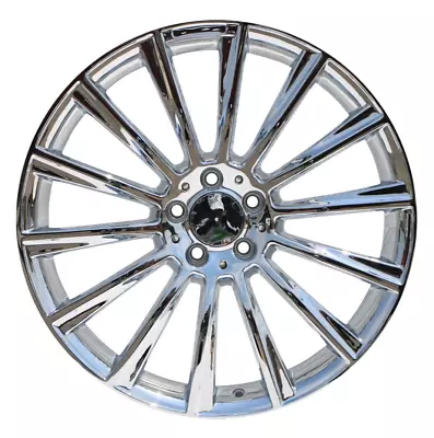 ( Set Of 4 ) S550 Style 22  Staggered Amg Chrome Rims Wheels Fits Mercedes Benz • $1850