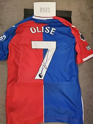 Signed Matchworn OLISE Shirt • £250