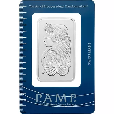 PAMP Lady Fortuna 1oz Silver Bar Minted • £45