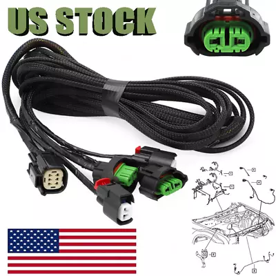 For 2015-2021 Dodge Challenger Front Headlight Lamp Wiring Harness 68259674AB • $44.99