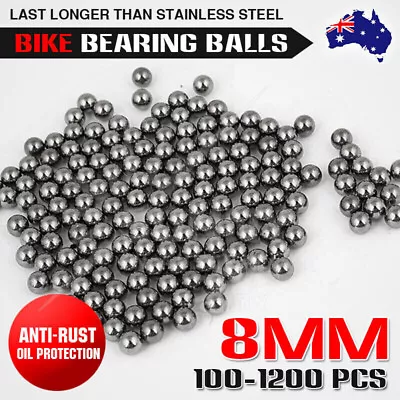 Replacement Parts 8mm Bike Bicycle Carbon Steel Loose Bearing Ball • $7.54