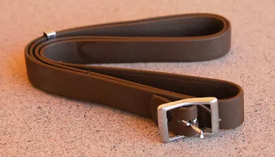 Vintage Brown Leather Hand Or Wrist Strap - EXC+ 15mm Wide Nikon Leica • $6.99