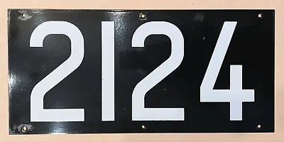 Vintage Railroad Train Porcelain Sign #2124 From Car Or Station 21.5 X10  Subway • $34.99