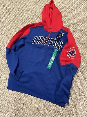 Chicago Cubs Hoodie Sweatshirt Men XL Blue Baseball Embroidered  MLB  Majestic • $29.99