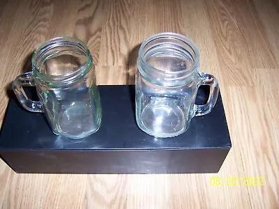 Mason Jar Mug Classic Clear Handle Cup Drinking Mugs Cups Glasses Jars NEW 16oz • $6.25