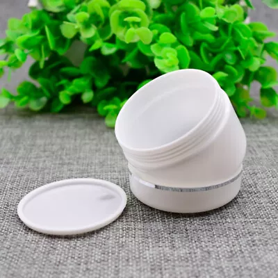 5 Pcs Cosmetic Jars Small Plastic Jars Refillable Jars Makeup Containers • $8.85