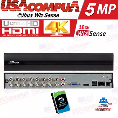 Dahua 16ch 5mp / 1080p Dvr Dhi-xvr5116hs-i3 Digital Video Recorder ( W/hdd ) • $339.99