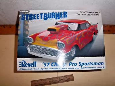 Revell Street Burner '57 Chevy Pro Sportsman 1/25 Scale Model 85-2086 • $26