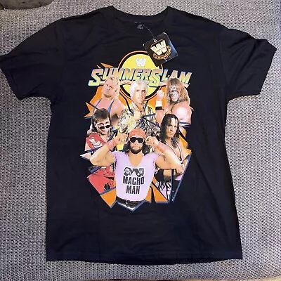 WWE Summerslam Macho Man Randy Savage Shirt - 2018 - Large - NWT  • $17.50