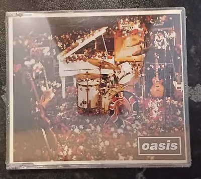 OASIS DON'T LOOK BACK/ROCK N ROLL STAR NEW SEALED 2x CD SINGLE FRENCH IMPORT • £15