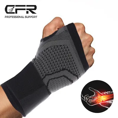 CFR Sports Wrist Splint Carpal Tunnel Breathable Brace Right Left Hand Support D • £12.89