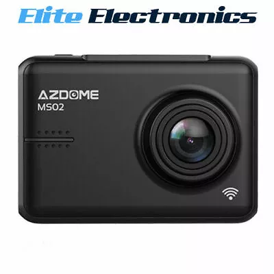 $72.85 • Buy AZDOME MS02 Full HD 1080P 30FPS Dash Cam W/ WiFi & Super Capacitor DVR Camera