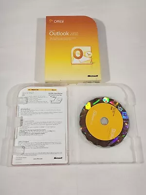 Microsoft Office Outlook 2010 Single PC W/Product Key License Untested • $49.99