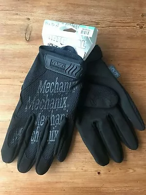  Mechanix Wear Mechanics Gloves Original Black Mens Adult Large Size 10 • £19.95