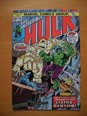 The Incredible Hulk #183 Marvel 1978 FN 2nd App Of Zzzax • $3.99