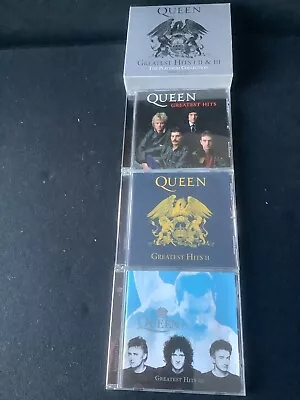 Queen Greatest Hits 1 11 & 111 The Platinum Collection • £5