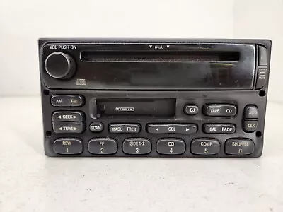 1999-2004 Ford F250 F350 Super Duty Radio CD Player Cassette OEM CD Error • $99.99