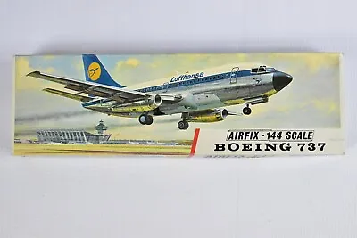 £40 • Buy 1969 Parts In Sealed Bag Airfix 1:144 Model Kit Lufthansa Boeing 737 Civil 