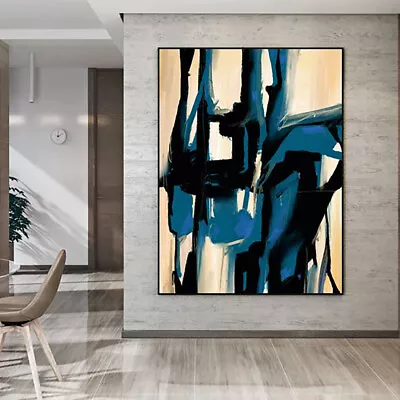 Minimal Abstract Painting Contemporary Painting On Canvas Large Canvas Art Huge • $99