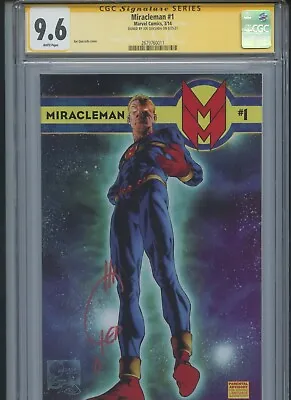 Miracleman #1 2014 CGC Signature Series 9.6~ • $50