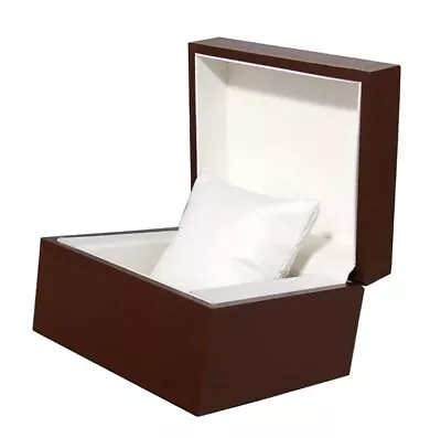 Cherry Wood Watch Box-Brand New-Exceptional Quality-Free Post-A Collector’s Must • $29.99