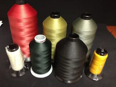 V46 Lightweight Nylon Or Poly Alterations Leather Thread • $12.75