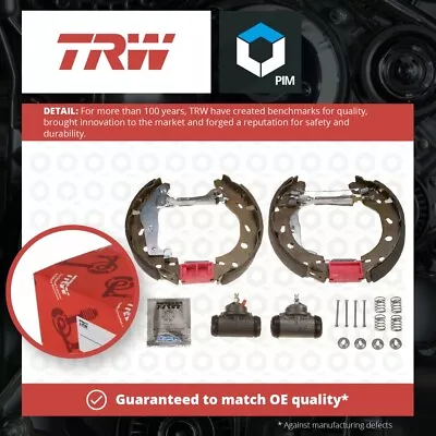 Brake Shoes Set Fits SMART CITY 7 03 To 04 M160.920 TRW Top Quality Guaranteed • $111.90